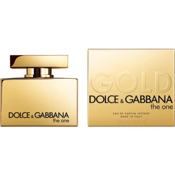 Dolce gabbana the one gold eau de parfum intense 75ml vaporizador